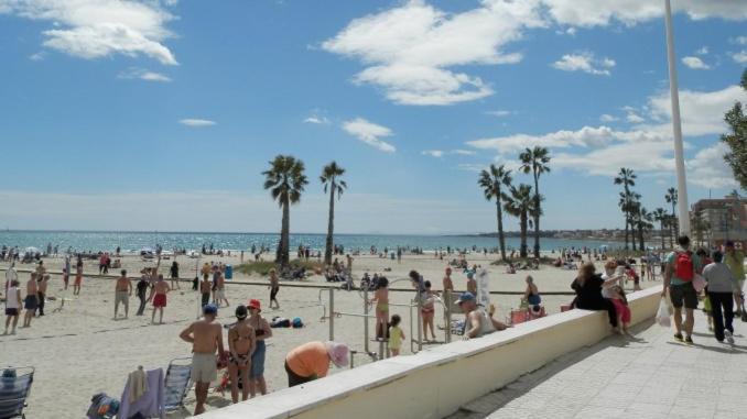 Apartamento En Torrevieja A 50M Playa Zewnętrze zdjęcie
